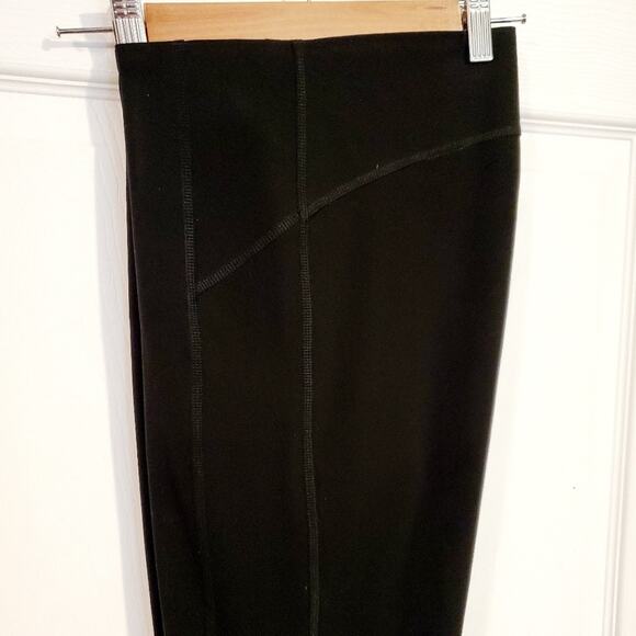 SPANX Woman's tummy control leggings Black compression pants Size LG - Picture 3 of 6